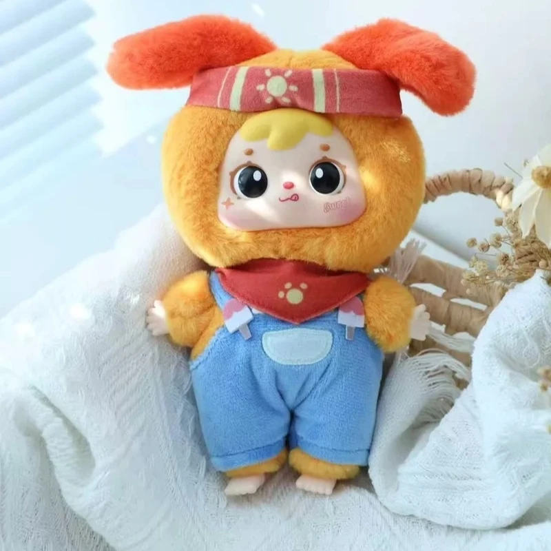

In Stock San Xiao Mao Elf On The Blue Star Plush Blind Box Cute Cartoon Figure Creative Gift For Best Friends Collectible Toy
