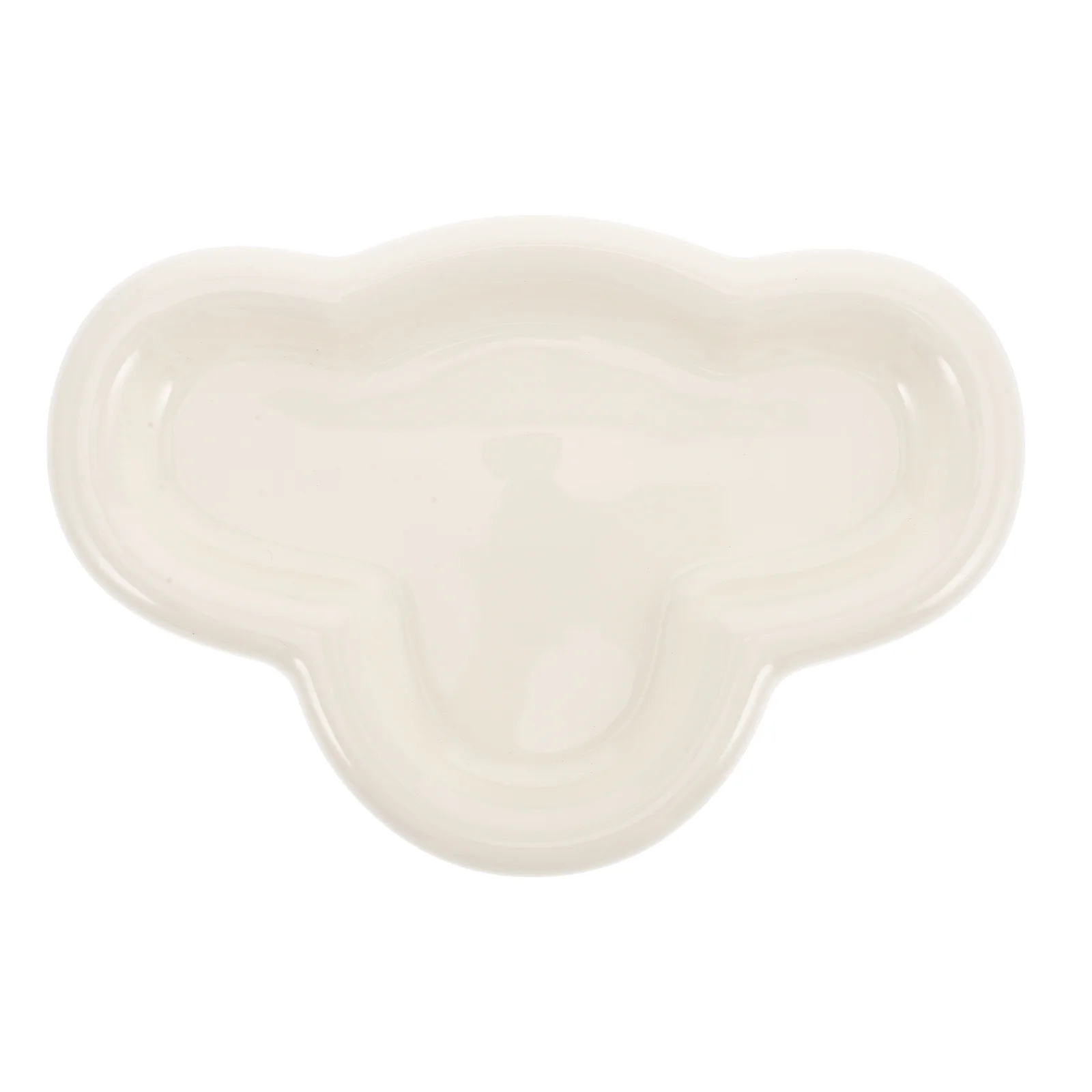 

Ceramic Cloud Shaped Jewelry Tray Cute Decorative Plate for Rings Earrings Storage Room Bathroom Vanity Plate Trays