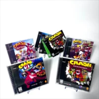 Juego Retro PS1 serie Crash NTSC versión U/C copia disco DVD Burn CD trabajo para máquina modificada PS con función de lectura directa
