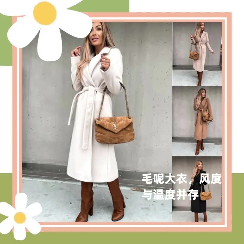 

Cropped Trench Coat Clothes Woman Zip Trend Ultraviolet-Proof Boho Back Denim Windbreakers Lined Newest Over-Knee Arrival
