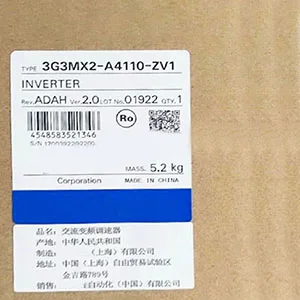 

1PCS 3G3MX2-A4110-ZV1 11Kw Inverters PLC In Box