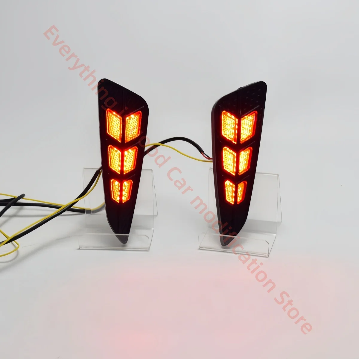 Fit for Toyota IZOA/C-HR Rear bumper light Modification Special use LED Brake lights Turn signal Bumper lights Automobile parts