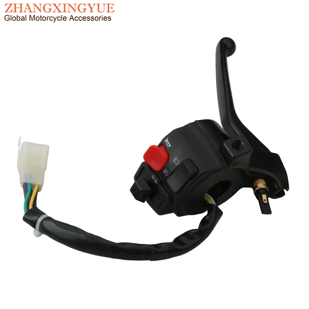 CS50 EW50 CW50 YQ50 Switch Assy Left Handle For Yamaha  Jog R RR BWS50 Booster Slider Stunt Aerox Nitro 50cc 5JH-H3976-03