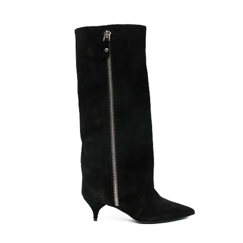 women-suede-knee‑high-slouch-boots-pointed-toe-kitten-heel-back-zip-pleated-tall-boots-minimalist-elegant-fall-winter-dress-boot
