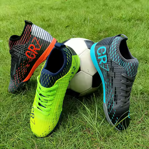 Men Women Soccer Shoes TF Indoor Futsal Cleats Football Field Boots Resistant Fast Professional Non Slip Original Football Shoes