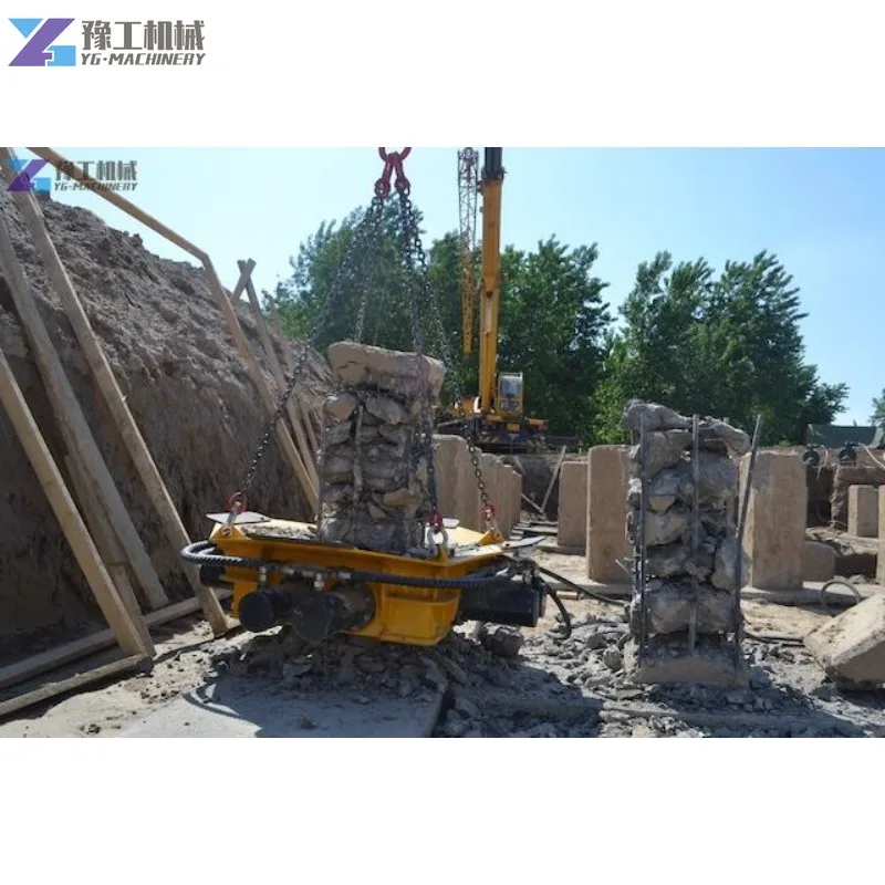 

Hot Sale Pile Breaker Customized Powerful Electric Concrete Pile Breaking Cutting Machine Hydraulic Sheet Pile Driver Machine