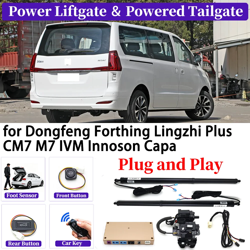 for Dongfeng Forthing Lingzhi Plus CM7 M7 IVM Innoson Capa Car Automatic Power Liftgate Kit Smart Auto Electric Tailgate System