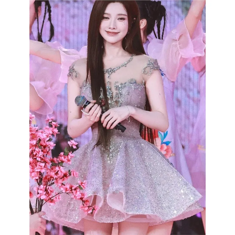 

High-end custom-made new birthday party mini skirt for adults