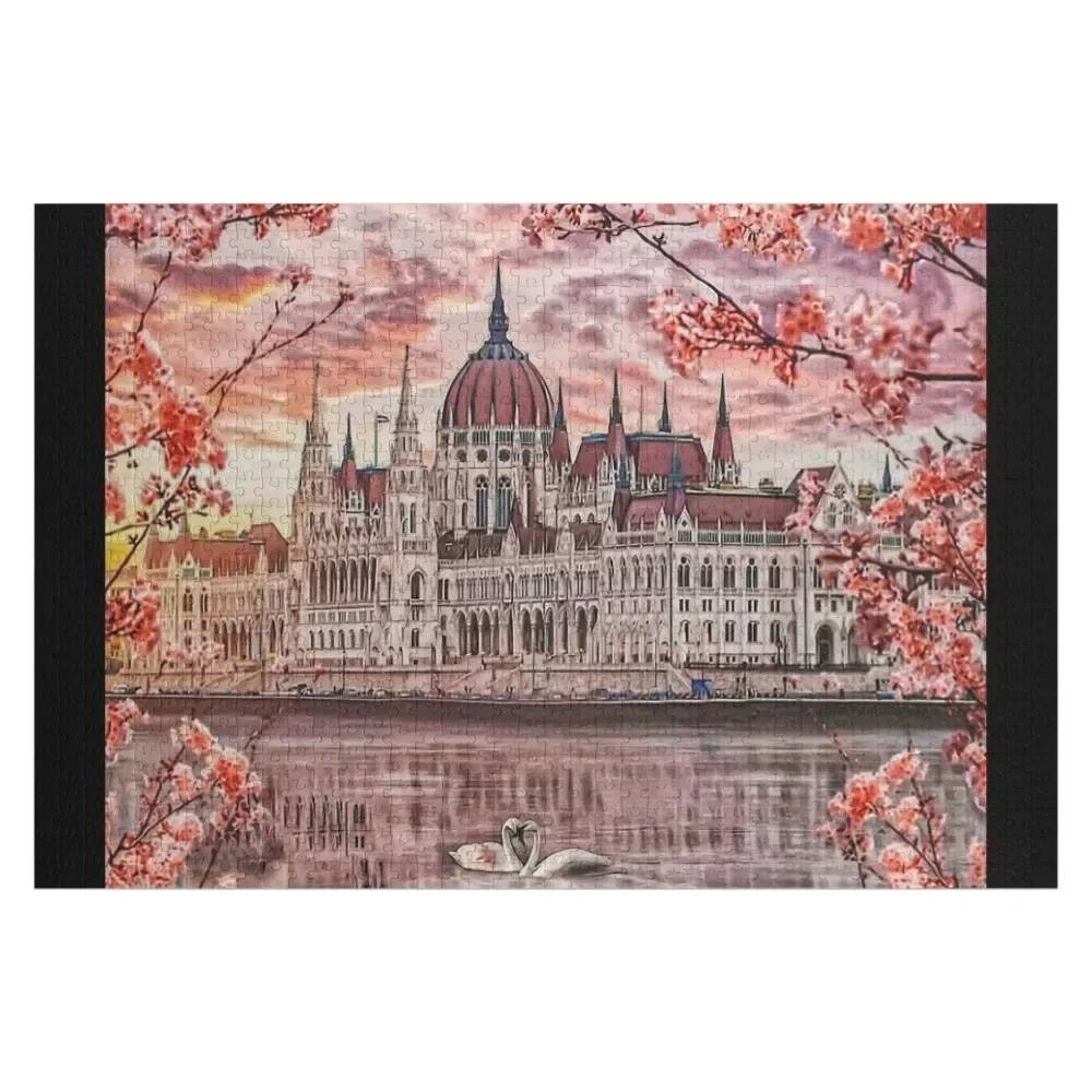 

Parliament of Budapest Jigsaw Puzzle Scale Motors Personalized Photo Gift Name Wooden Toy Wood Animals Puzzle