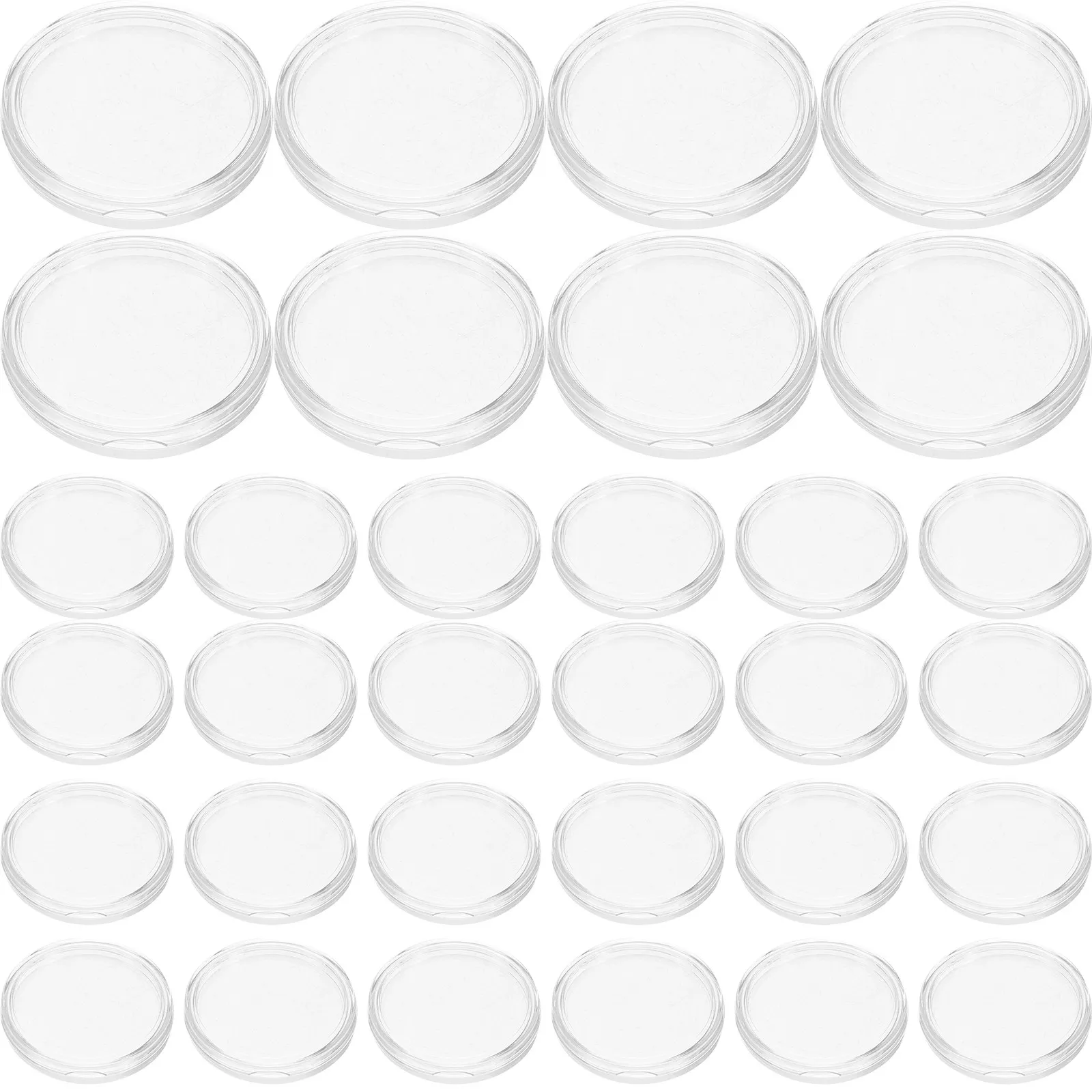 100-pecas-de-caixa-redonda-transparente-de-cristal-de-28mm-para-moedas-exibicao-armazenamento-premios-e-promocoes-publicitarias