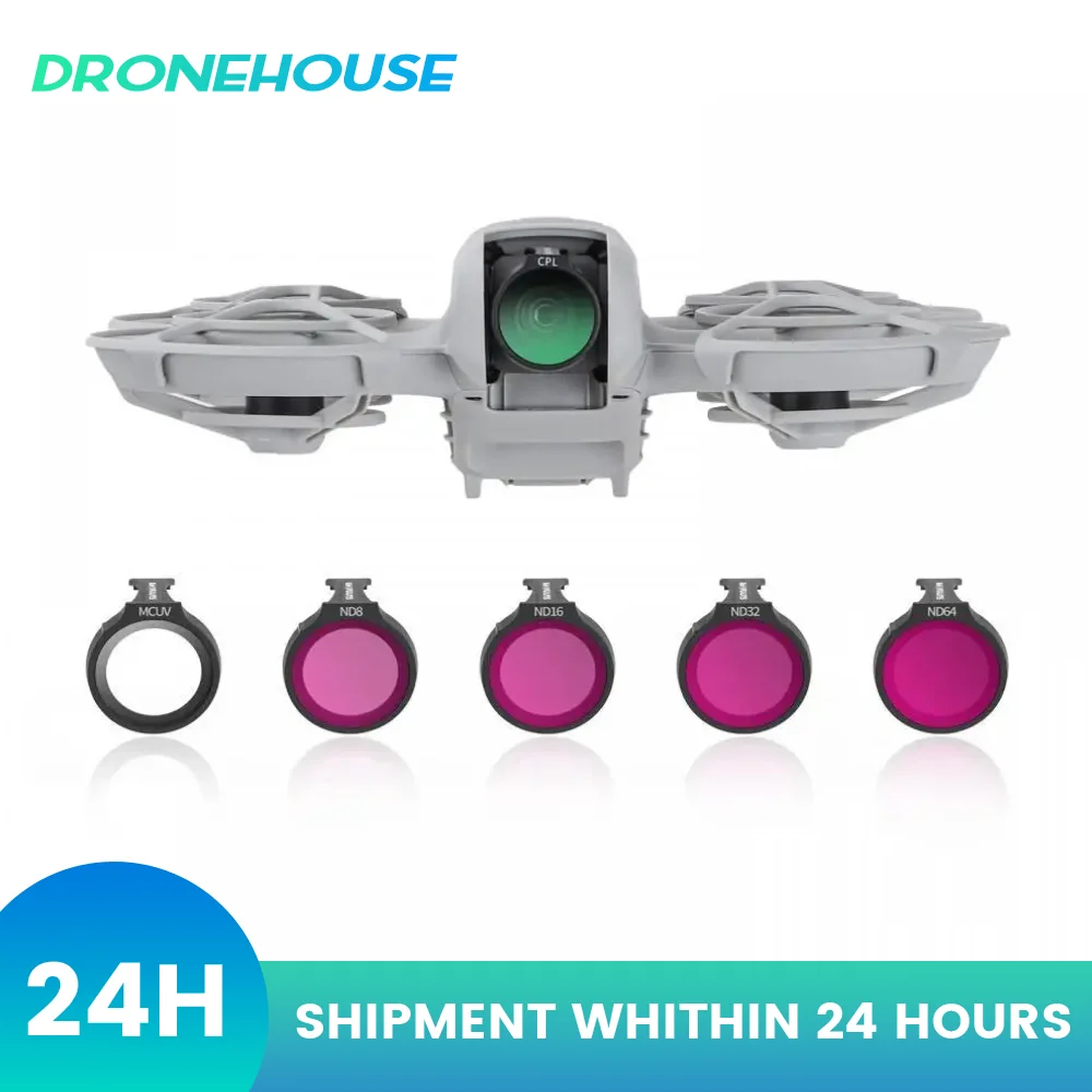 Filtros de lente para Drones, juego de filtros para DJI Neo ND CPL UV ND8 ND16 ND32 ND64, Kit de filtros de cámara para accesorios DJI Neo
