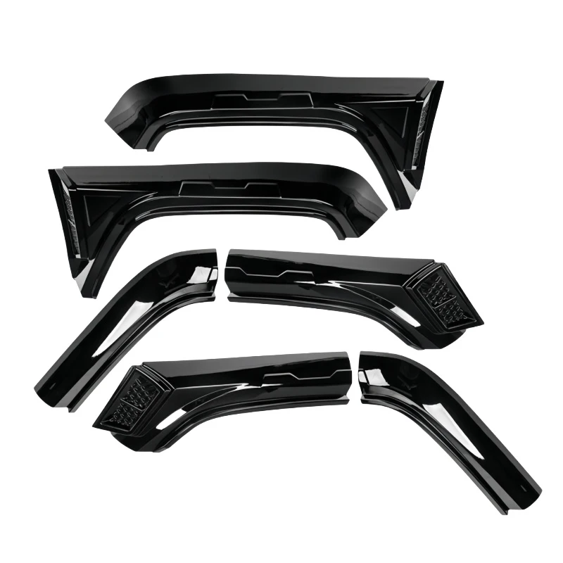 عجلة السيارة الحاجب ملصق مزخرفة صالح ل GWM خزان 300 2021-2025 تعديل السيارات عجلة الحاجب المضادة للخدش واقية ملصق #2