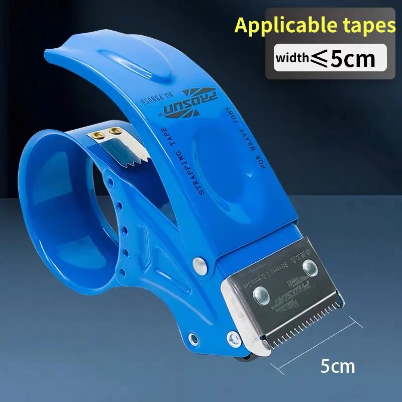 Transparent adhesive tape for packing cartons