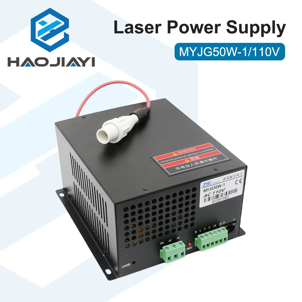 

50W CO2 Laser Power Supply MYJG50W-1 for CO2 Laser Engraving Cutting Machine M50 Category