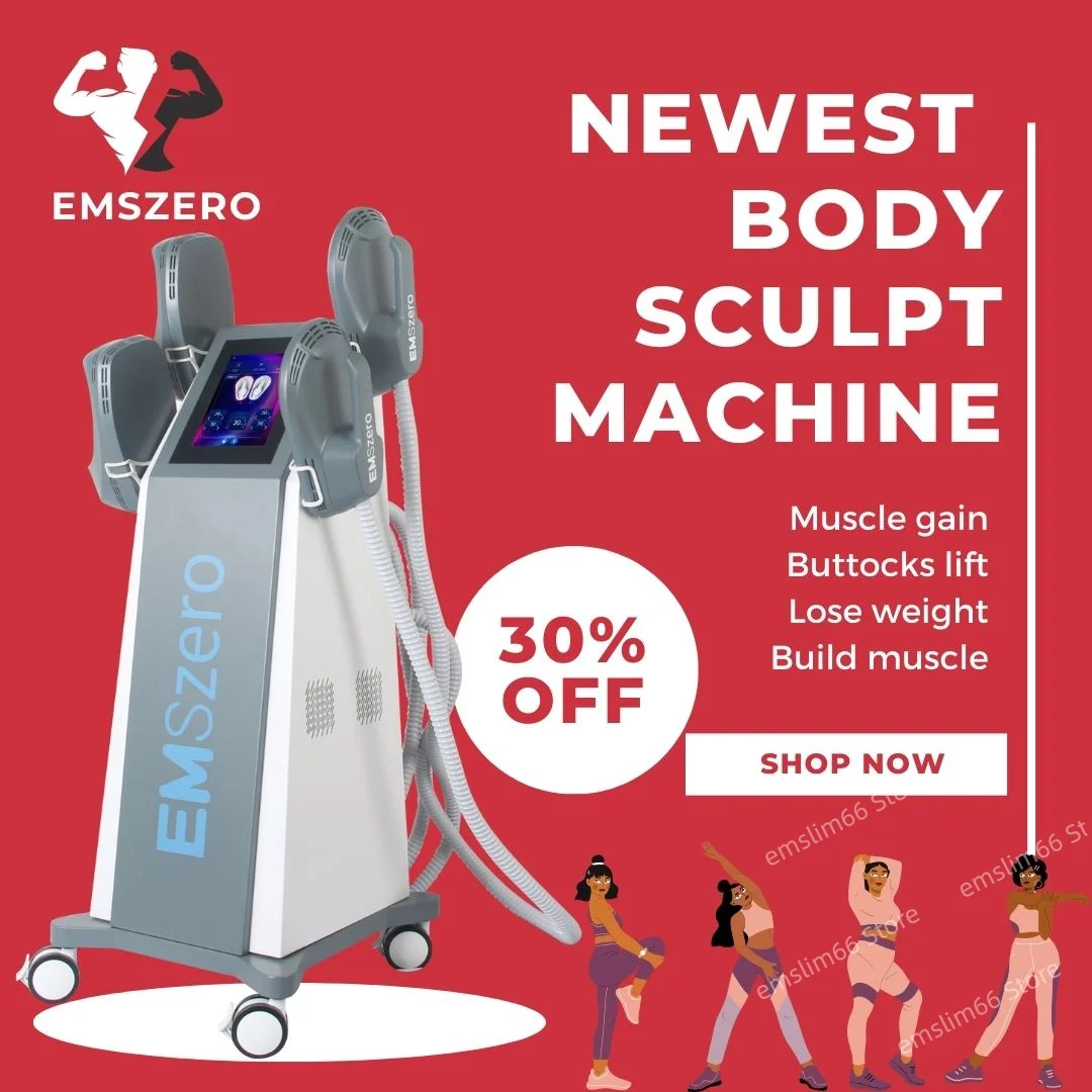 

Electromagnetic Body Slim EMSzero Machine with Muscle Stimulate Body Shaping Fat Removal EMS Muscle Sculpt Gym Equipment