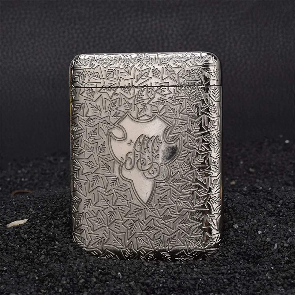 New Engraved USB Rechargeable Cigarette Case Shelby Same Style Metal Pocket Cigarette Case Cigarette Storage Box Men's Gift