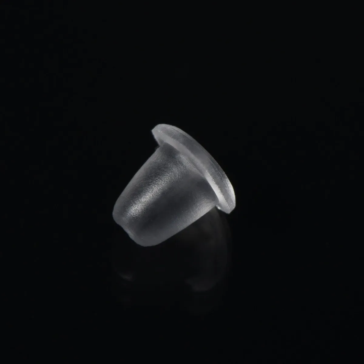 

1000Pcs Plastic Clear Earring Pins Posts Safety Backs Attractive Creative Accessories Casual Work Earrings Plastic Earrings