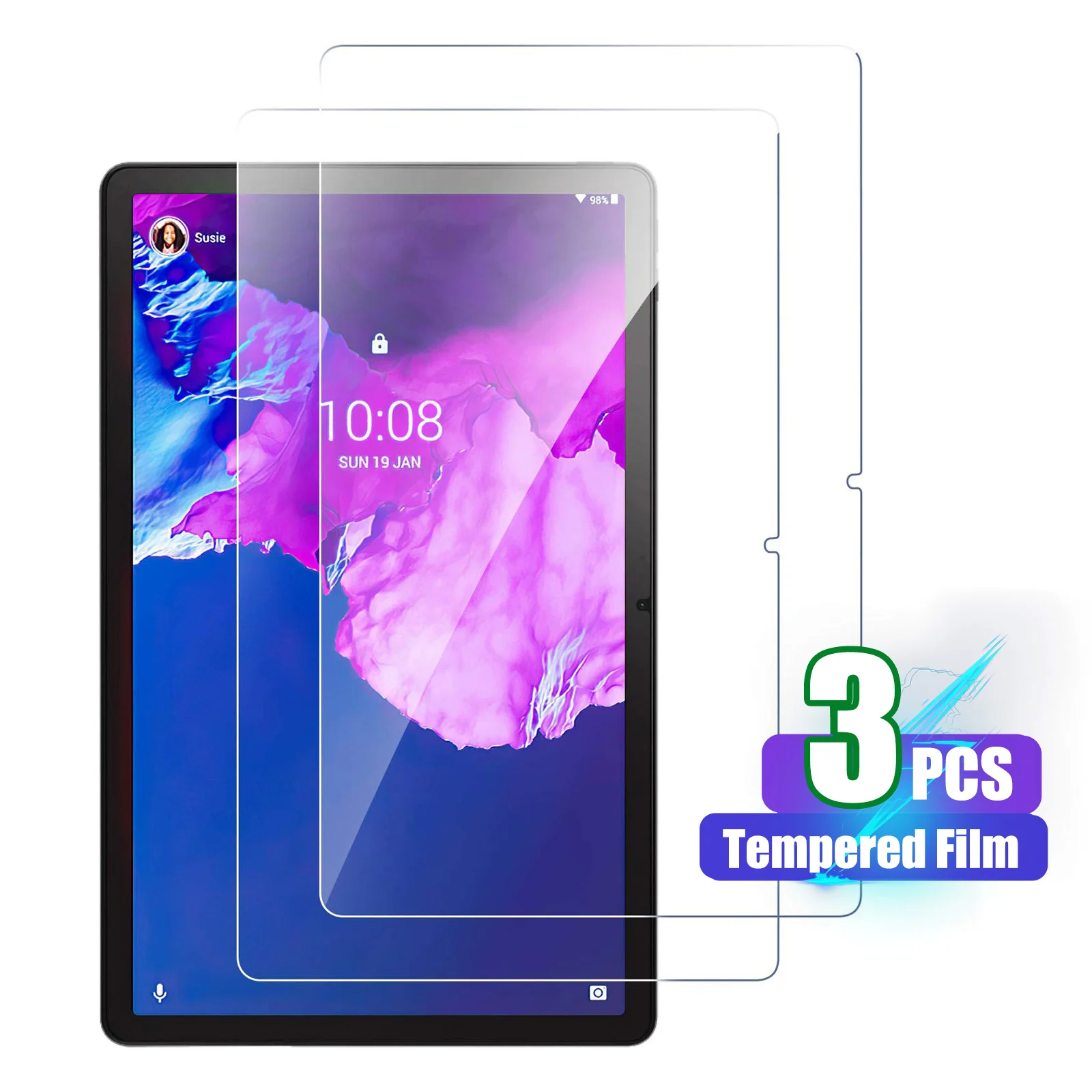 9H Hardness Screen Protector for Lenovo Tab P11 Plus 2021 TB-J616F/J607F P11 TB-J606F/J606L 11