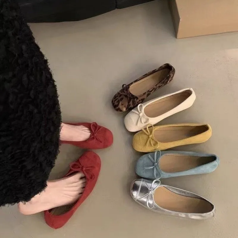 

2026 Ultra-Soft French-style Flat Ankle Shoes - Women's Outerwear Spring/Autumn New Style Fashion-Comfy Casual Shoes