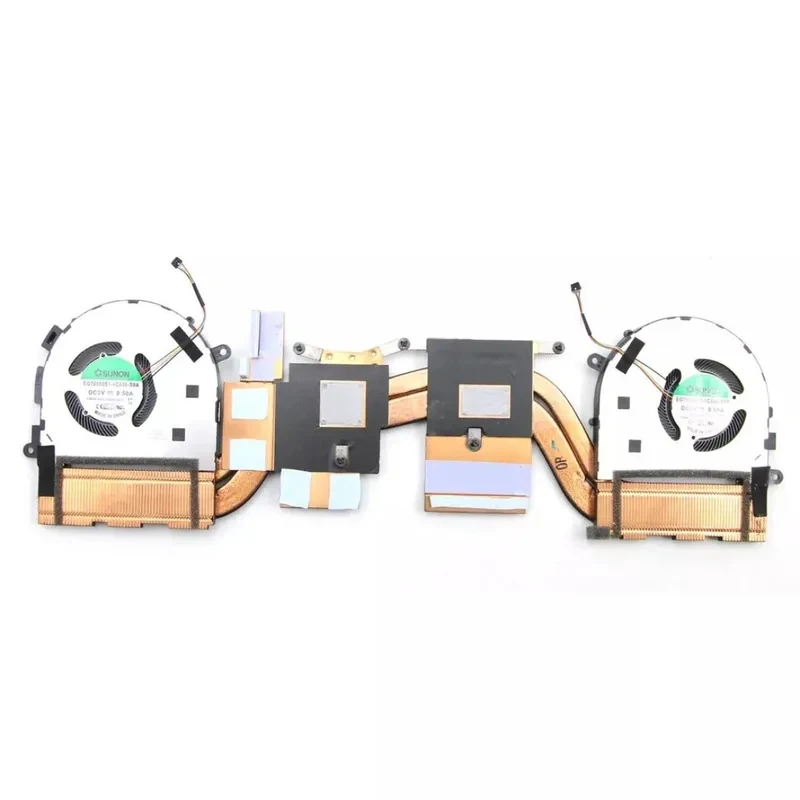 H+ 5H40S19977 For Lenovo Yoga C940-15IRH C940 15 81TE CPU GPU Cooling Fan Heatsin