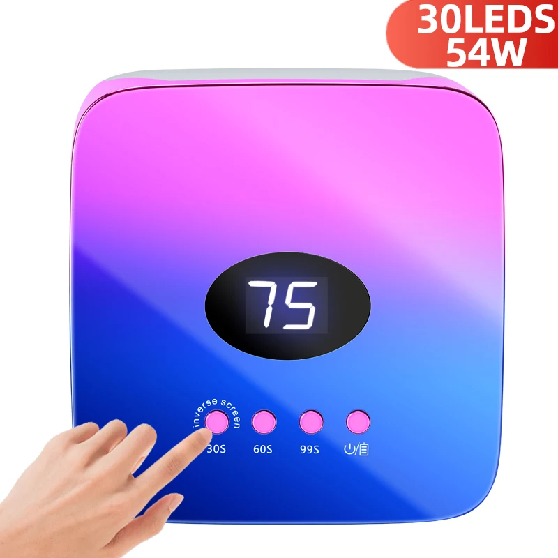 

Wireless Led UV Nail Lamp Rechargeable Nail Drying Lamp Professional Nail Polish Curing Lamp for All Gel Nail Polish Nail Salon