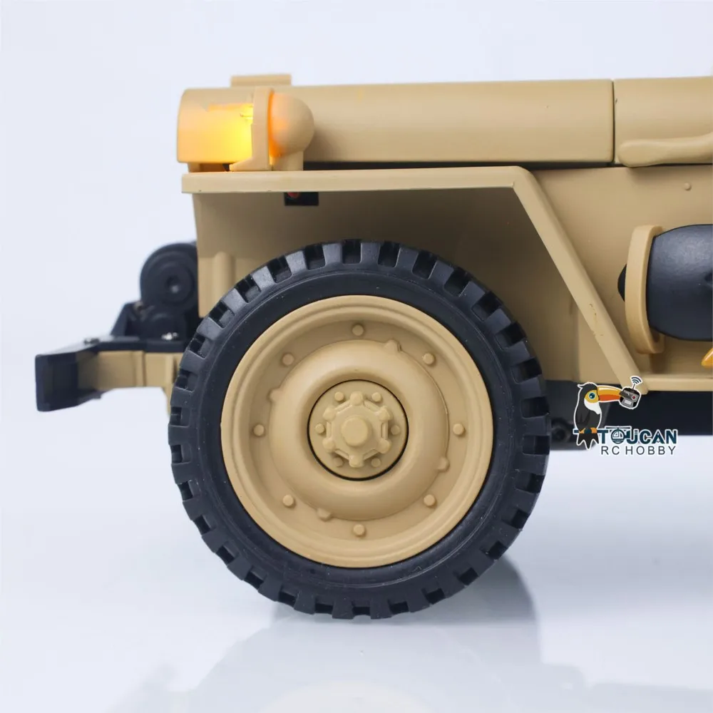 HG 1/14 2.4GHZ オープン型リモコンミリタリーカー 4WD 戦闘モデル 2速 スモーク バッテリー ラジオ HG4 58 RC オフロード車両 おもちゃ