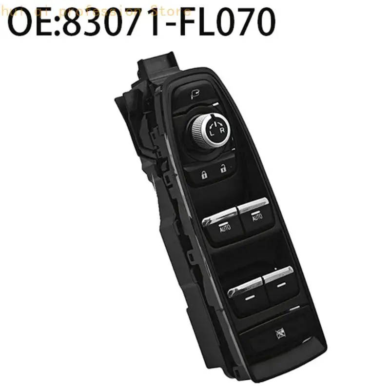 ABS-Schalttafel für Fahrertür, 12 V, Clip-In, 83071-FL070, für Reparaturzwecke H8WE – Detail 5
