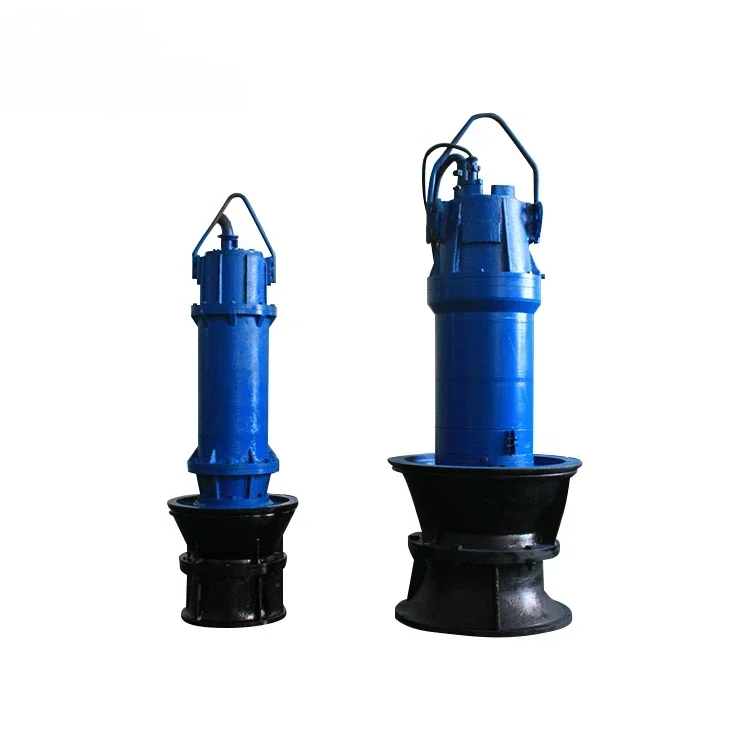 Mixing Flow Submersible Pump with A Volute Case for Water Diversion Project