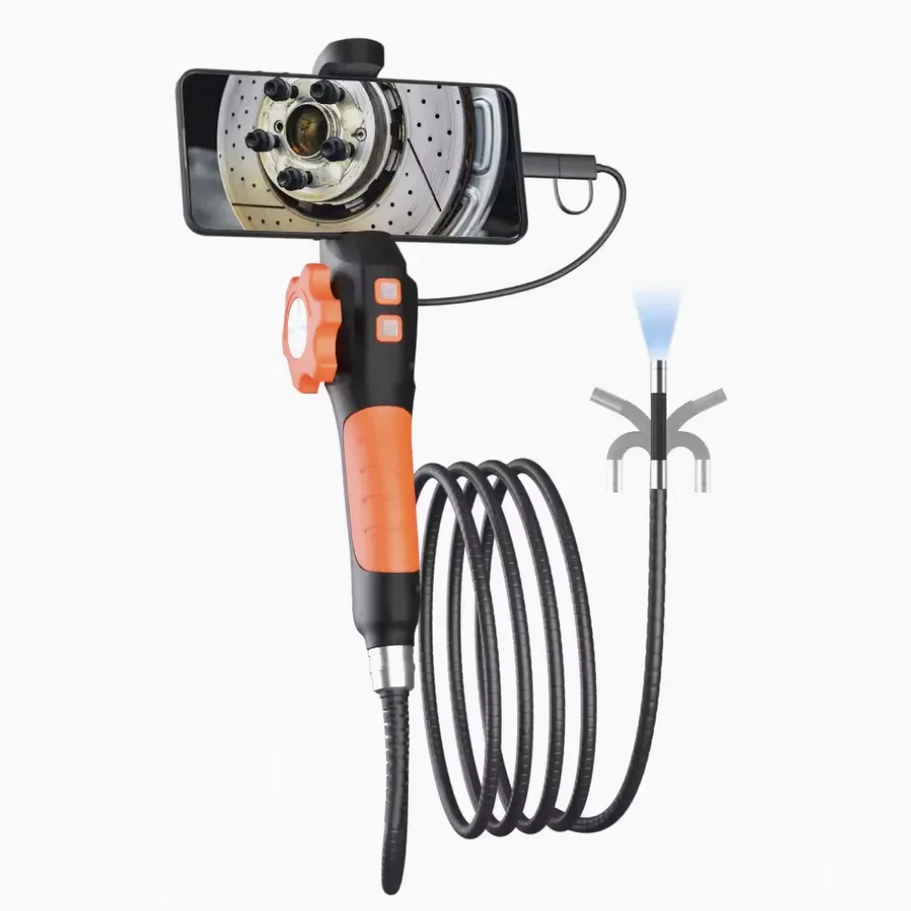 Two-way 180 Articulated Endoscopy Camera for Automotive Plumbing