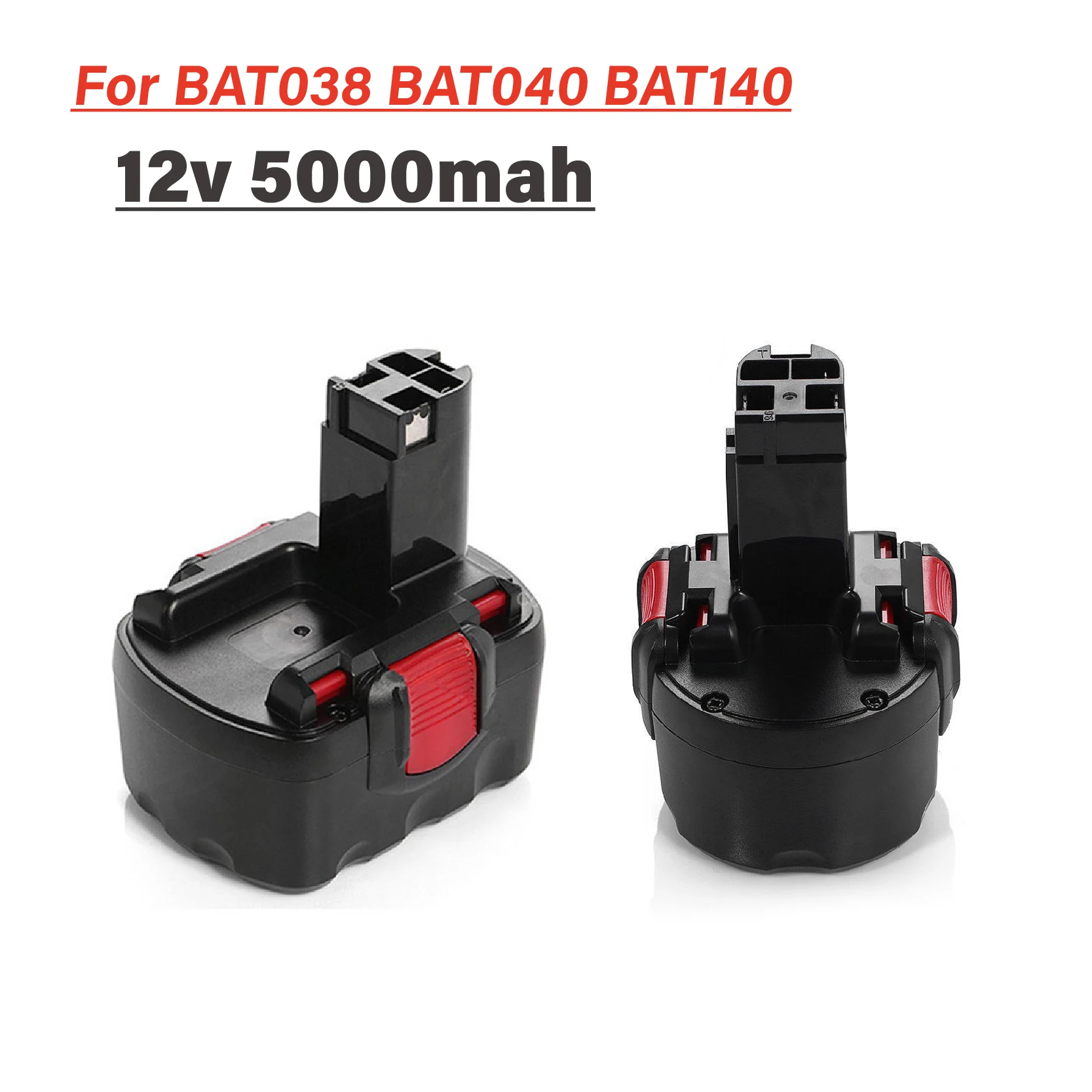 5000mAh battery parts BAT043 BAT045 BAT046 BAT120 BAT139 12V Battery for Bosch Drill GSR12VE-2 PSR12VE-2 2607335273