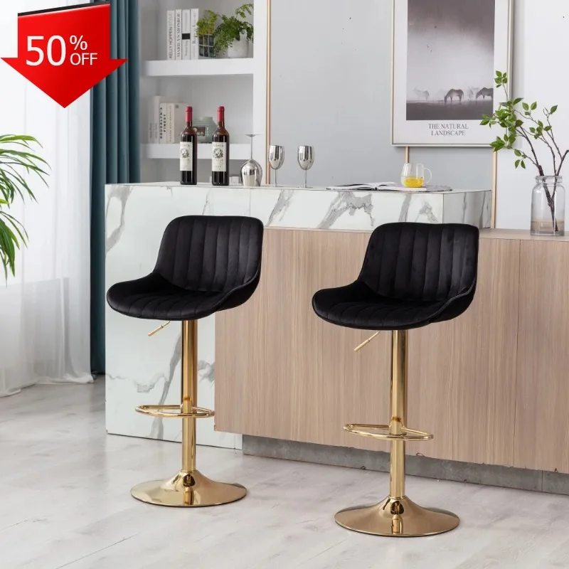 Swivel Chair High Stools Kitchen Barstools Island Dining Table Chair Bar Stool Barstool Chairs Counter Bars Backrest Chaise Home