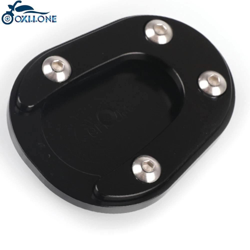 Acessórios da motocicleta suporte lateral ampliador kickstand ampliar placa almofada para loncin voge 300r 300rr 300ac 300ds 250rr 2024 2023