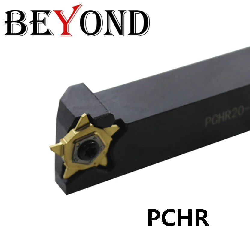 

BEYOND PCHR PCHR12 PCHR16 PCHR20 PCHR25-24 токарный станок Режущий инструмент механический держатель карбидные вставки CNC внешняя Расточная штанга