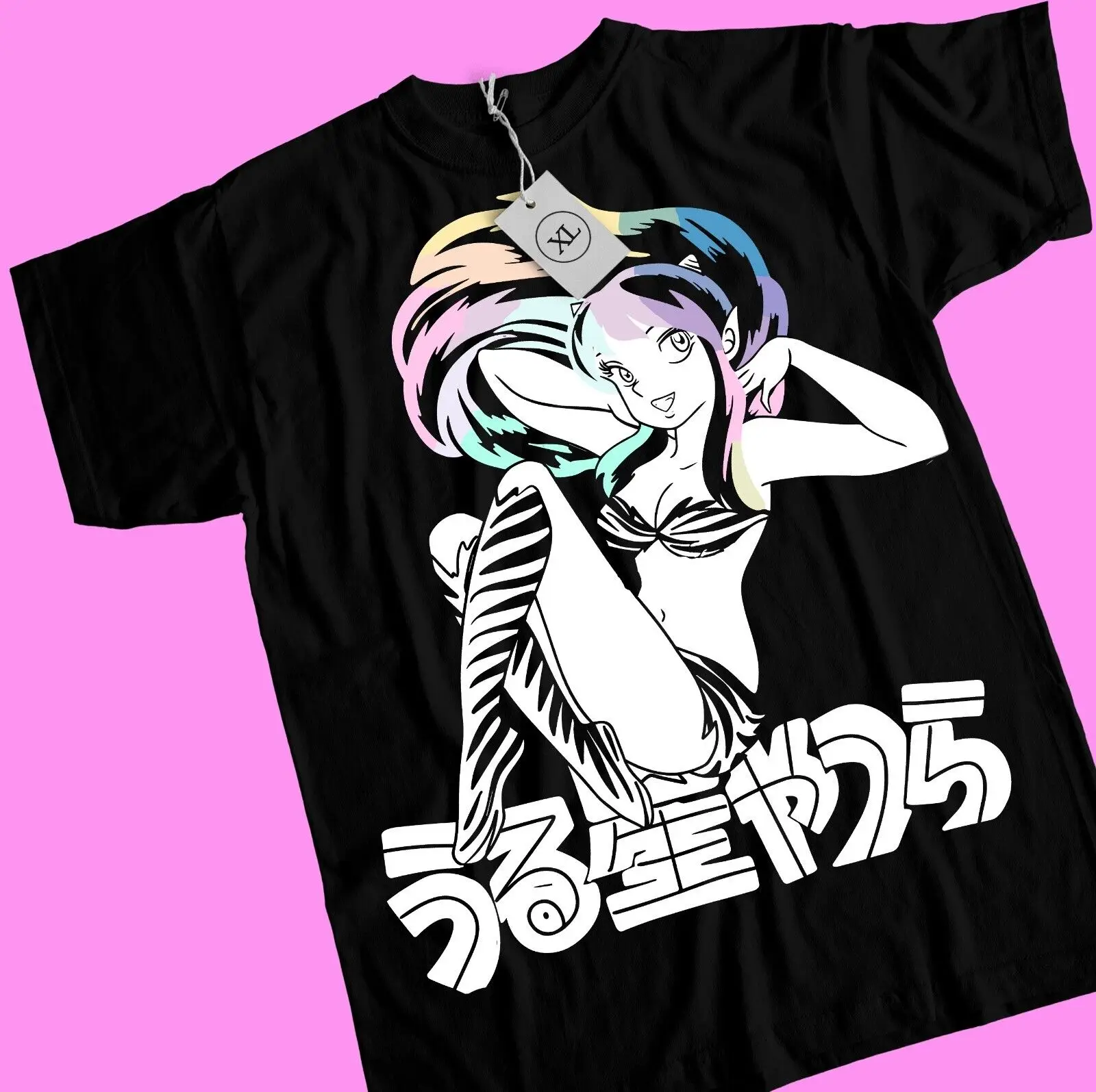 

Unisex Urusei Yatsura Lum Anime T-Shirt, Retro Manga Shirt