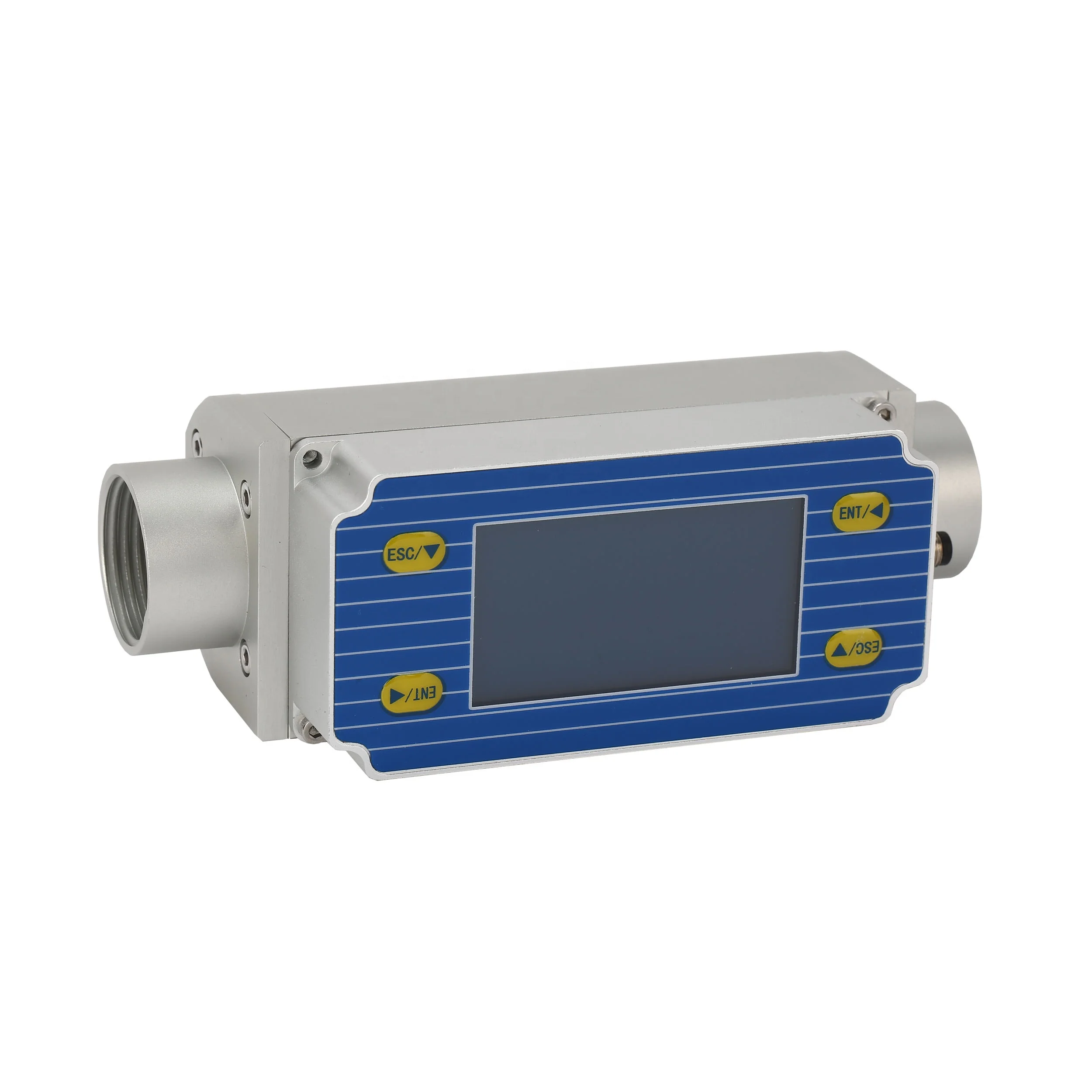 ESMP001 rs485/4-20mA output gas mass flow sensor , digital display Compressed air mass flow meter