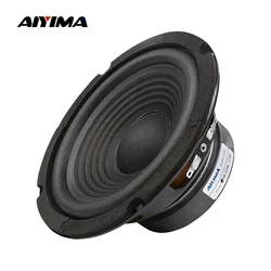 AIYIMA 1Pcs 6.5 Inch Subwoofer Speaker 4 8 Ohm 100W Woofer Speaker Audio Sound Loudspeaker Bass For 2.1 Home Theater System