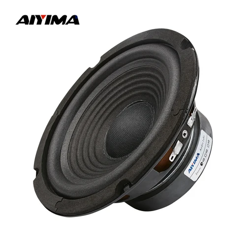 AIYIMA 1 Uds altavoz Subwoofer de 6,5 pulgadas 4 8 Ohm 100W altavoz Woofer Audio sonido altavoz bajo para sistema de cine en casa 2,1