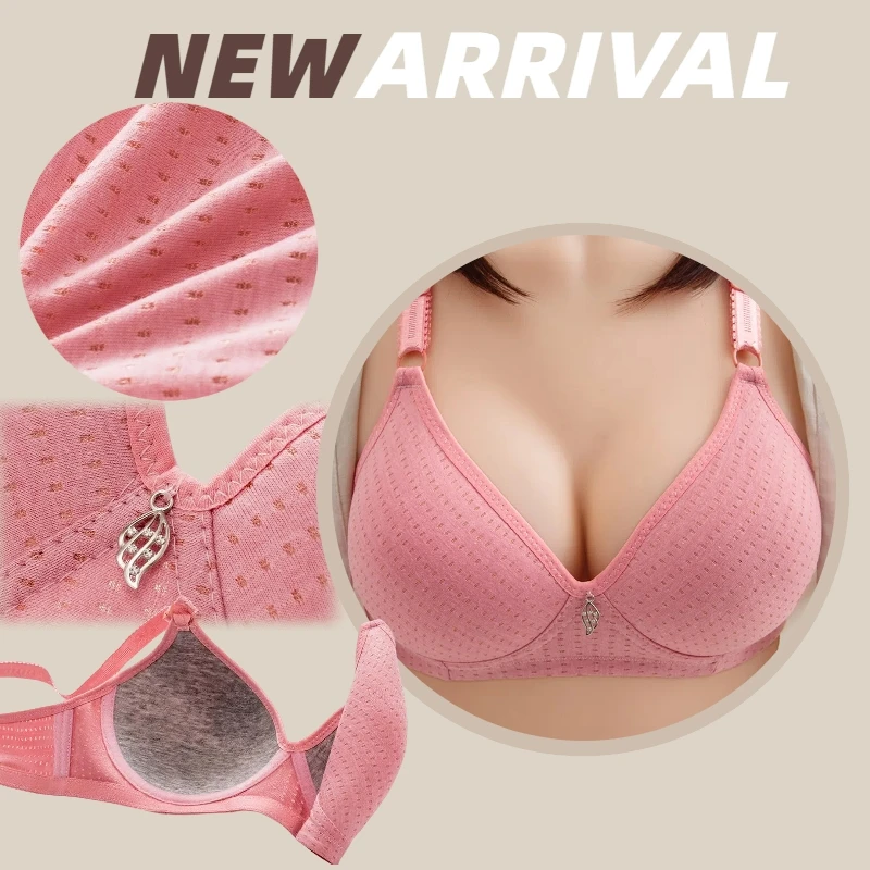 Sexy Push Up Bra Large Size 36-46 A/B Brassiere Underwear Women Bratette Crop Tops Lingerie Plus Size Wireless Female Padded Bra