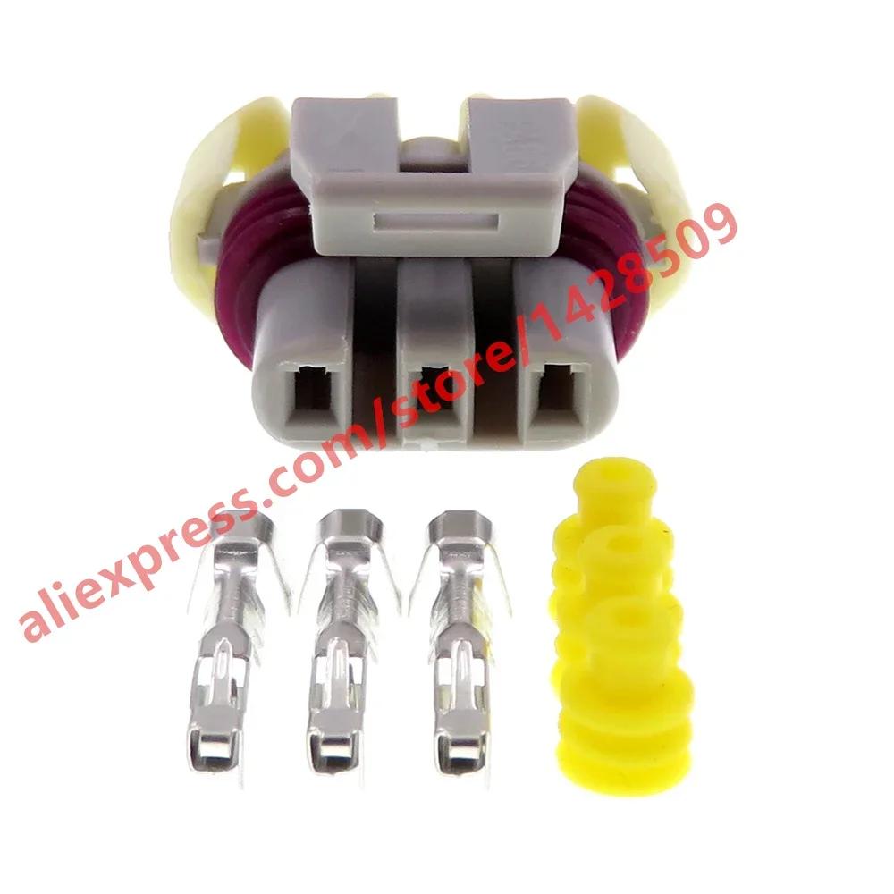1 Sets 3 Pin 12129946 LS MAP And 58x Crank Engine Speed Sensor Connector Wiring Connector