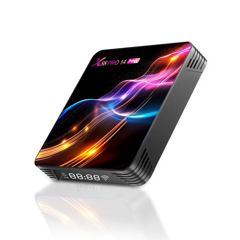 

Новая ТВ-приставка X88 pro 14 max на Android с процессором RK3528, Android 13, 4G/32 ГБ, Dual WIFI, Bluetooth