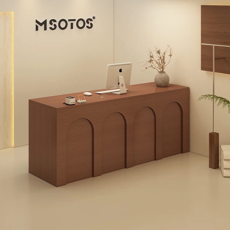 Clothing store Cashier Chinese antique women's clothing store Small bar Table Counter Beauty salon Reception desk