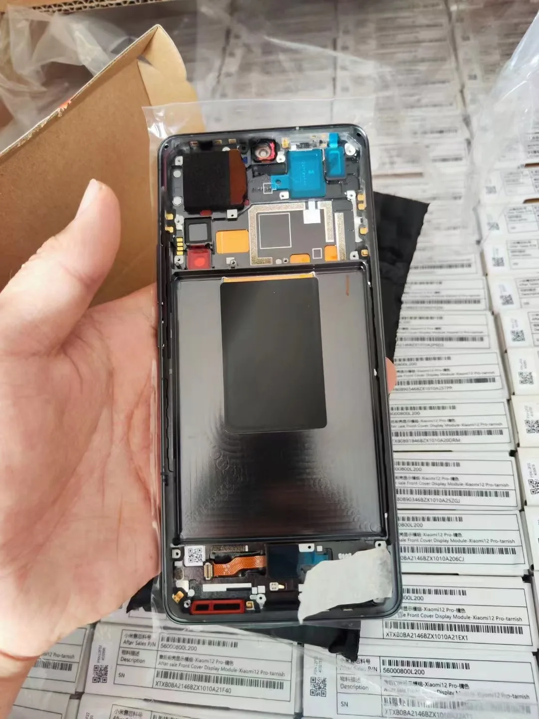 Imagem -02 - Reparo Digitador Toque Display Ltpo Amoled Original Xiaomi 12 Pro Xiaomi 12s Pro 2201122c 2207122mc 2206122sc mi 12s Pro 673 Peças de