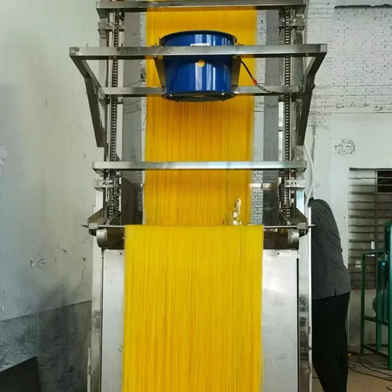 Customized Commercial Rice Cornmeal Vermicelli Noodle Production Line Automatic 304 Stainless Steel High Capacity