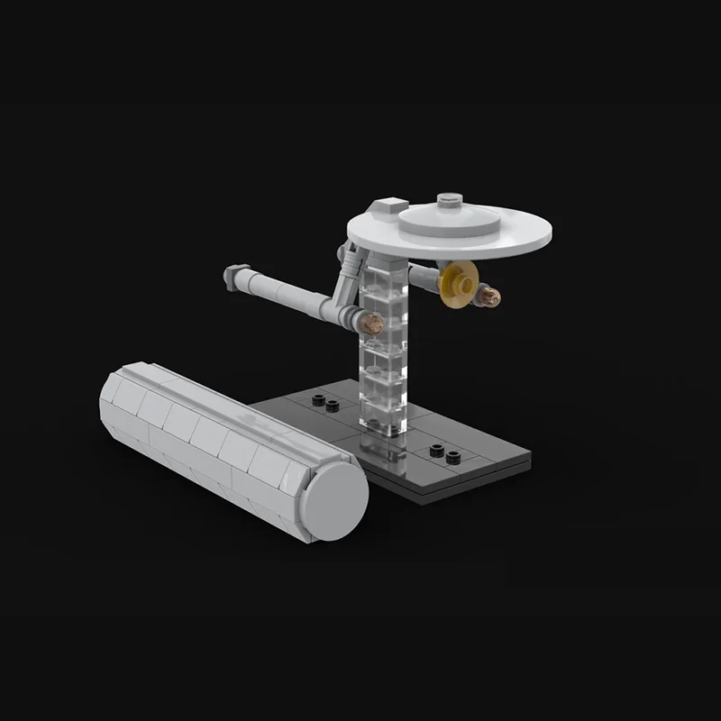 Model Film Populer MOC Building Bricks Transport Spaceship Modular Technology Gifts Holiday Assemble Children Toys Suit