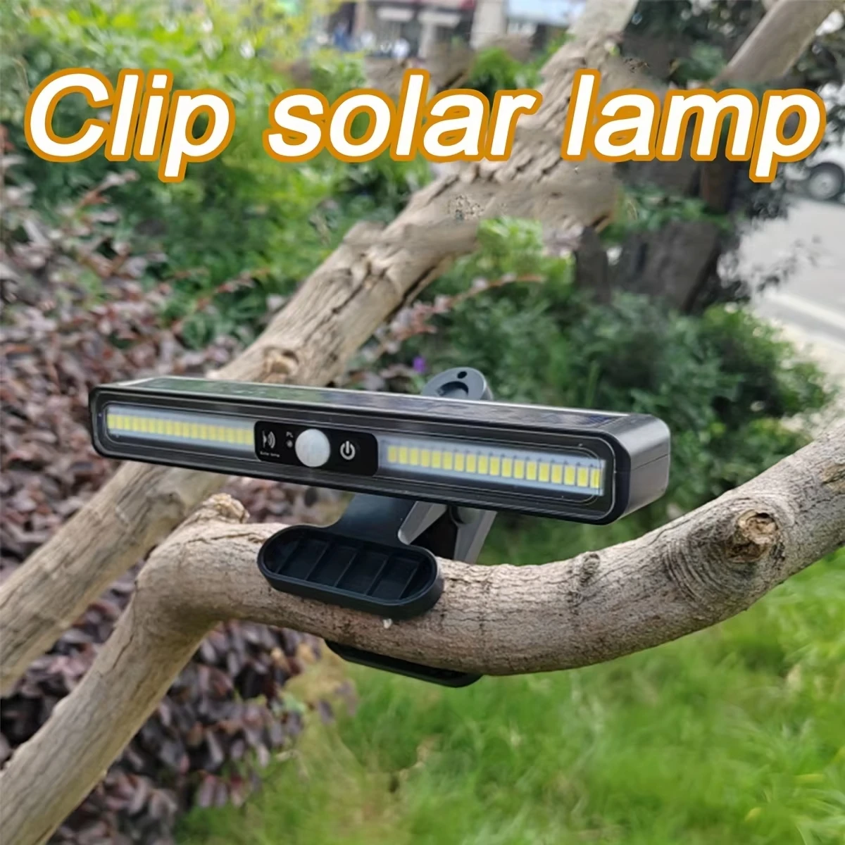 

Clip On Solar Motion Sensor Lights Outdoor Waterproof Solar Fence Lights Outside with 36 LEDs Portable Solar Powered Lamps