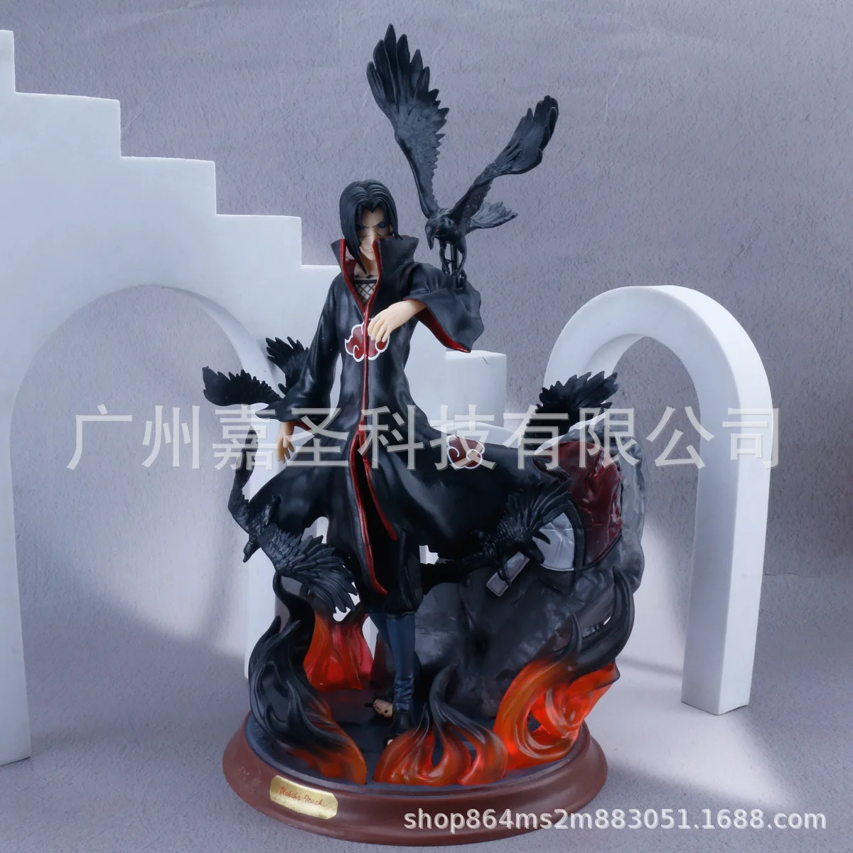 Naruto series, Uchibo ferret, double-headed crow hall ferret GK statue figure animation ornament wholesale