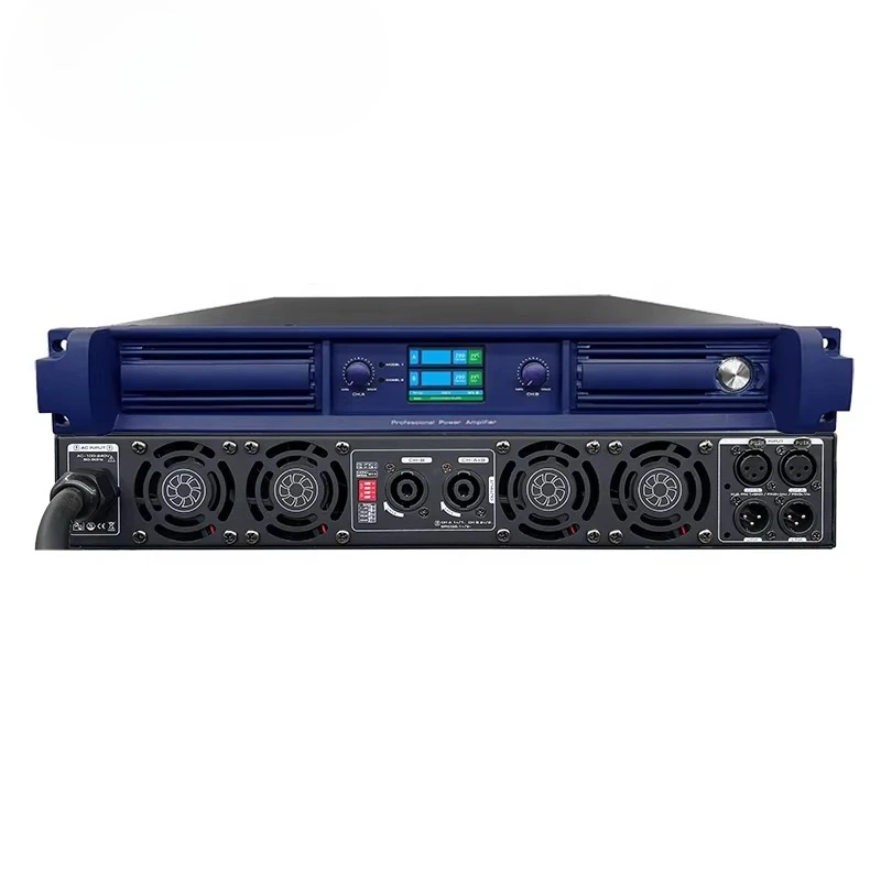 Gallium Nitride Amplifier Professional Power Amplifier 2 Channel Digital Power Amplifier 2x3500W