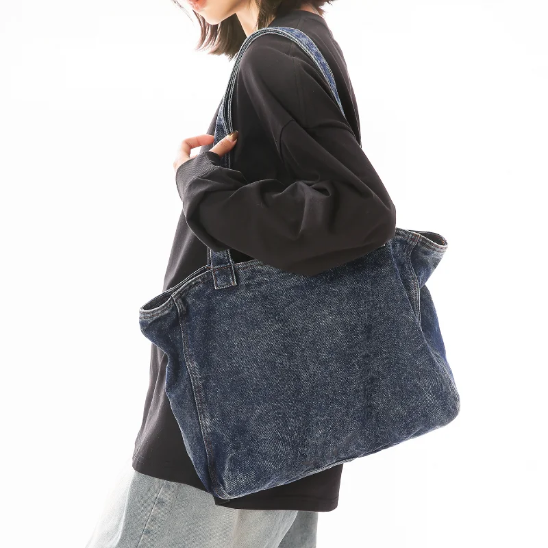 

2026 New Canvas Women Shoulder Bag High Quality Female Student Tote Shopper Bags Large Fashion Bookbag University Woman Handbags