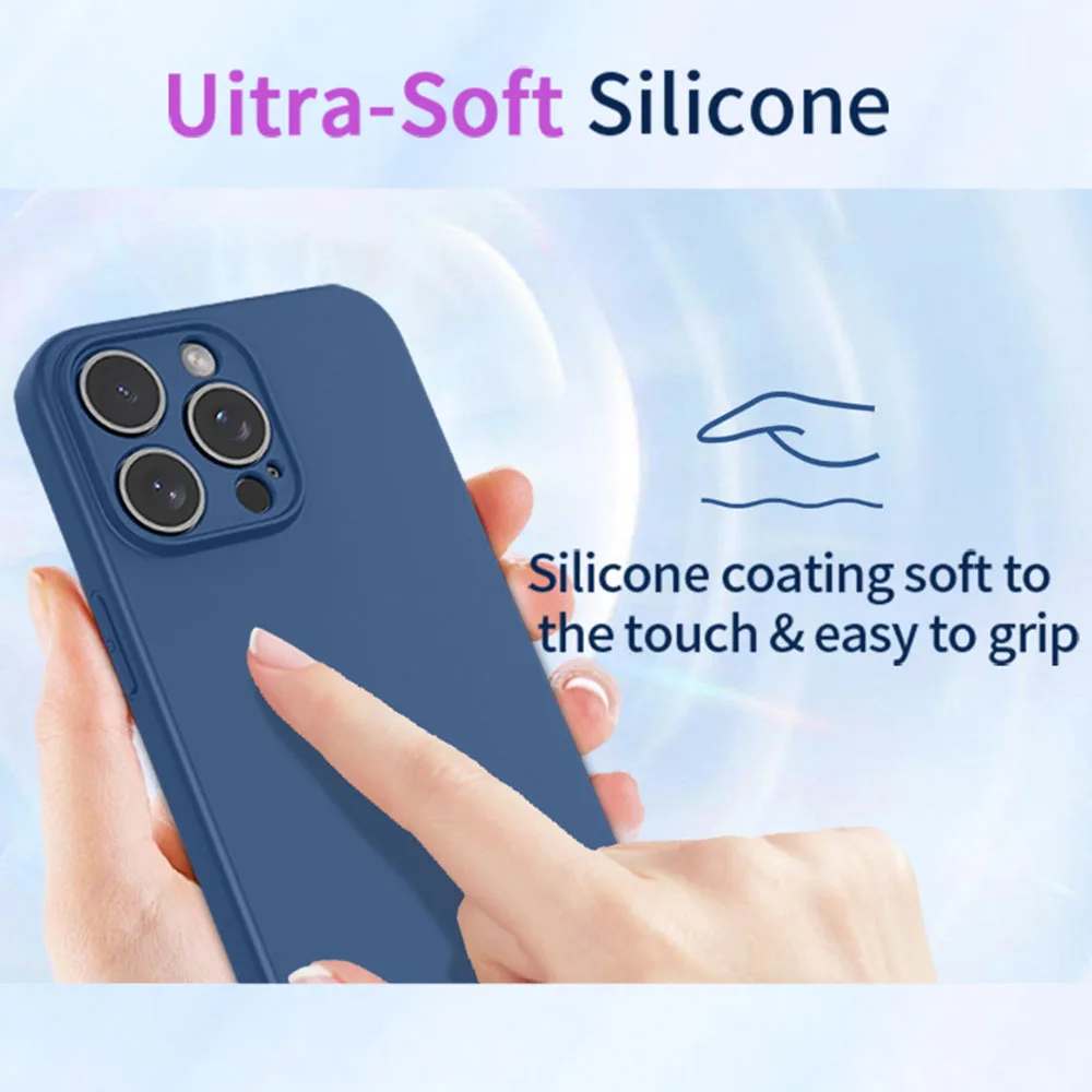 ShockProof Liquid Silicone Soft Cover On For Sony Xperia 1 VI 10 VI 1 V 5 V 10 V 1V 5V 10V 1VI 10VI Phone Case Coque Fundas