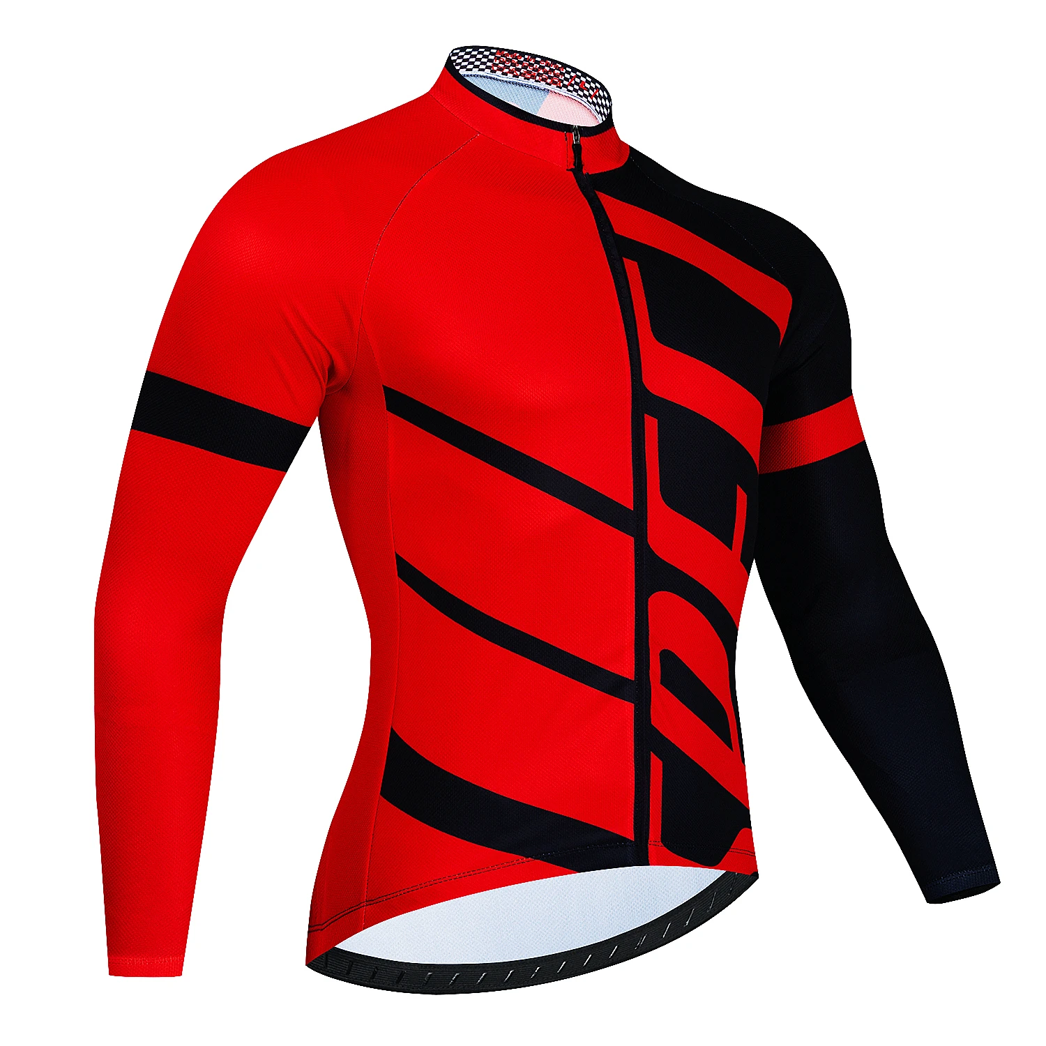 Fluoreszierende Gelbe Männer Herbst Fahrrad Kleidung Straße Racing Kleidung Atmungsaktive Frühling Bike Shirt Langarm Radfahren Jersey – Detail 13